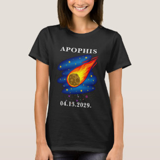 Apophis 2029 Asteroid Object 99942 Astronomy Space T-Shirt