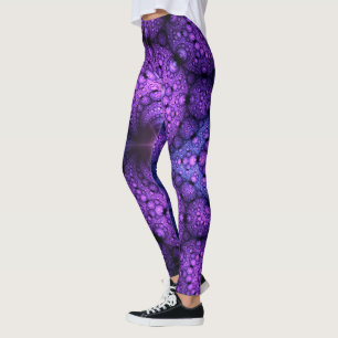 Apophysis Fractal - Atoms Fusion + your ideas Leggings