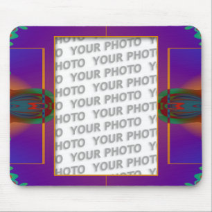Apophysis fractal decor + your photo mouse mat