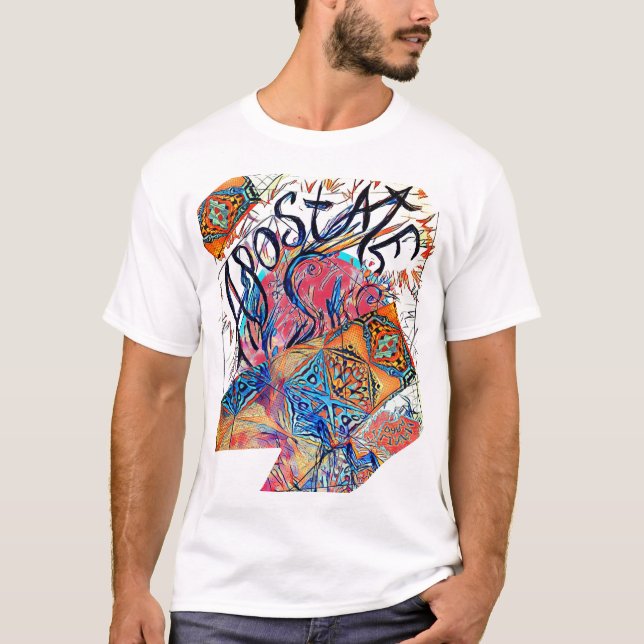 Apostate Colourful Free Doodle Drawing Be Free T-Shirt (Front)