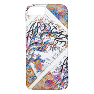 Apostate Colourful Free Doodle Drawing iPhone 8/7 Case