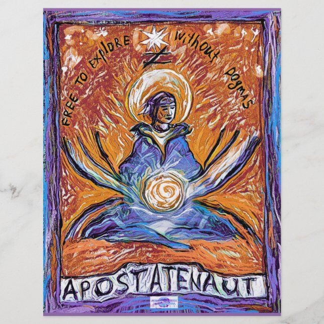 Apostatenaut - explore without dogmas (Front)