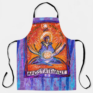 Apostatenaut - explore without dogmas Purple Apron