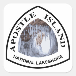 Apostle Island National Lakeshore Square Sticker
