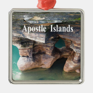 Apostle Islands Metal Tree Decoration