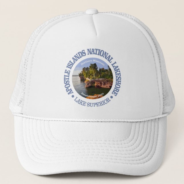Apostle Islands National Lakeshore Trucker Hat (Front)