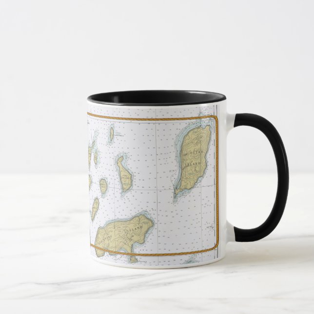 Apostle Islands Nautical Chart Mug Lake Superior (Right)