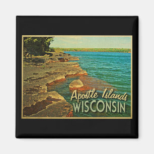Apostle Islands Wisconsin Magnet