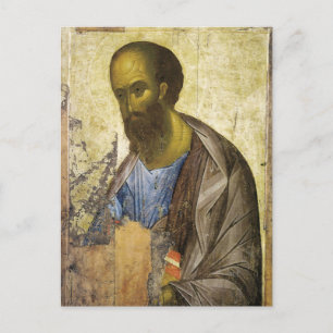 Apostle Paul by Andrei Rublev Postcard