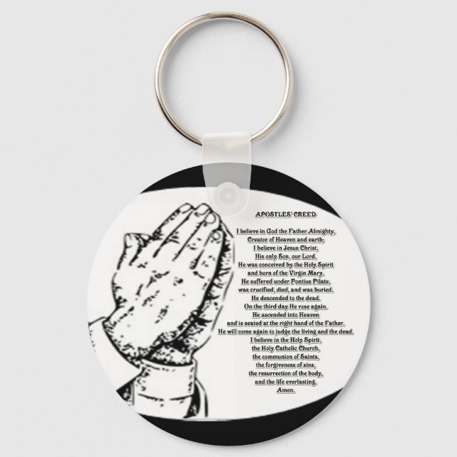 Apostles creed key ring (Front)