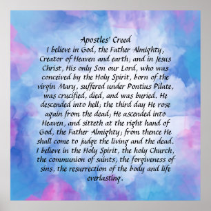 Apostles' Creed  Poster