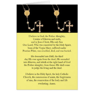 "Apostles Creed" Prayer