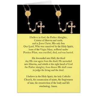 "Apostles Creed" Prayer