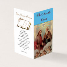 Apostles Creed - Prayer Card