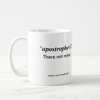 Apostrophe's Coffee Mug