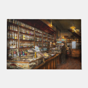 Apothecary - A vist to the chemist 1913 Doormat