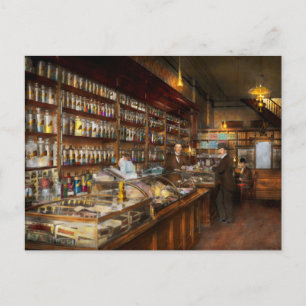 Apothecary - A vist to the chemist 1913 Postcard