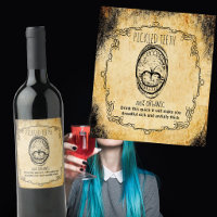 Apothecary halloween vintage picked teeth