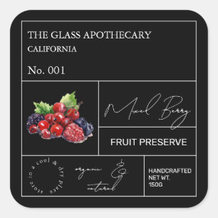 Apothecary Mixed Berry Label