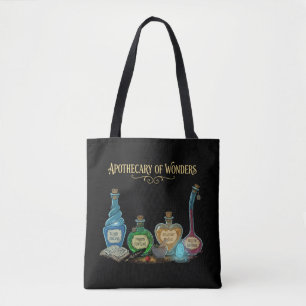 Apothecary of Wonders Magical Fantasy Tote Bag