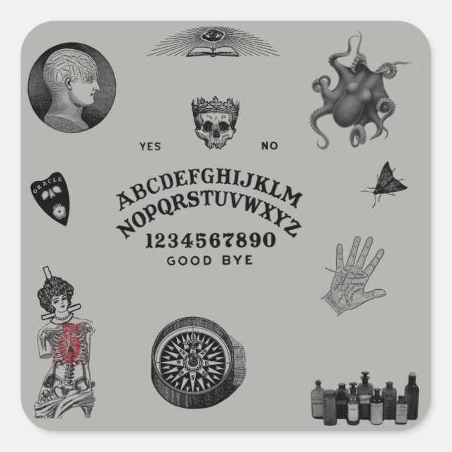 Apothecary Square Sticker (Front)