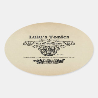 Apothecary Style Labels