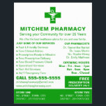 Apothecary Symbol, Pharmacy, Pharmacists Flyer<br><div class="desc">Apothecary Symbol,  Pharmacy,  Pharmacists Advertising Flyers By The Business Card Store.</div>