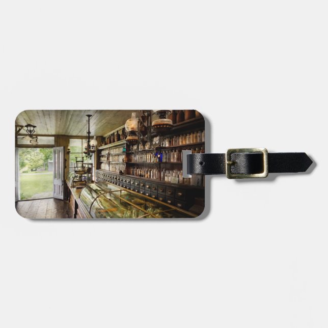 Apothecary - The compounder Luggage Tag (Front Horizontal)