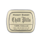 Apothecary Vintage Druggist Label Chill Pill Funny