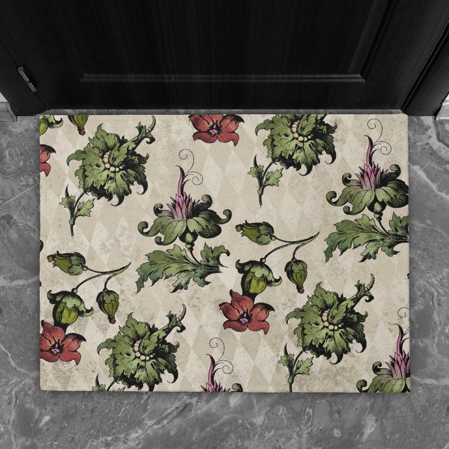 Apothecary Witch Plant | Steampunk Botanical Herbs Doormat (Creator Uploaded)
