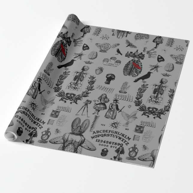 Apothecary Wrapping Paper (Unrolled)