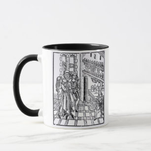 Apothecary's shop, from 'Das Buch der Cirugia' pub Mug