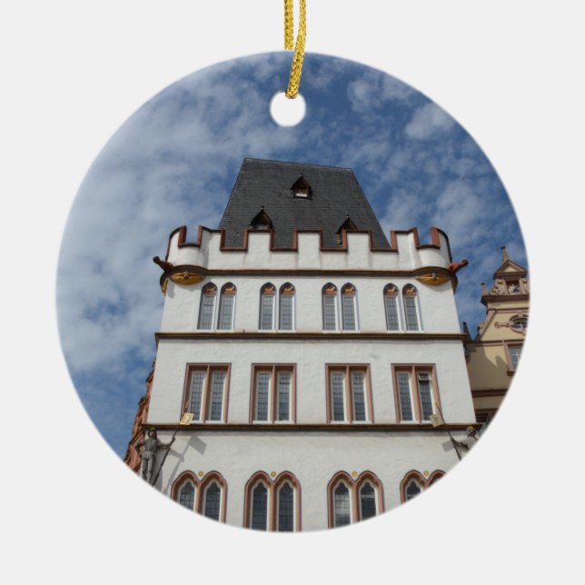 Apotheke an der Steipe Ceramic Tree Decoration (Front)