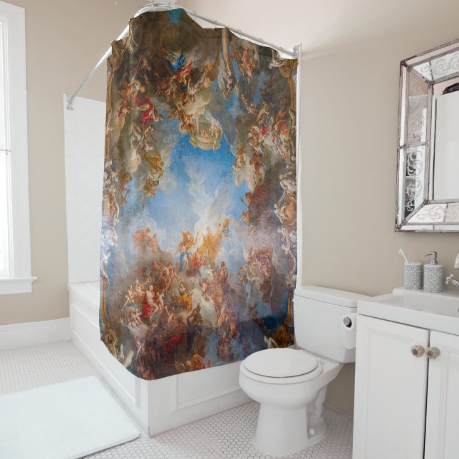 Apotheosis of Hercules in Chateau de Versailles Shower Curtain (In Situ)