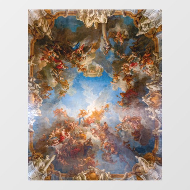 Apotheosis of Hercules in Chateau de Versailles Window Cling (Sheet)