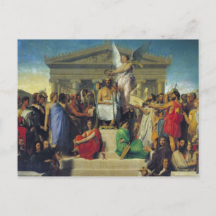 Apotheosis of Homer, 1827 Postcard