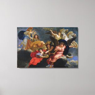 Apotheosis of King Louis XIV of France Canvas Print