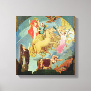 Apotheosis of Napoleon I  1853 Canvas Print