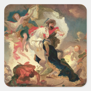 Apotheosis of St. James the Greater Square Sticker