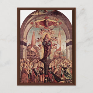 Apotheosis Of St. Ursula By Carpaccio Vittore Postcard