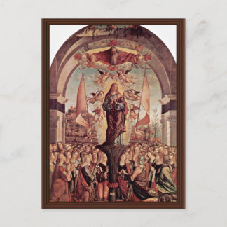 Apotheosis Of St. Ursula By Carpaccio Vittore Postcard