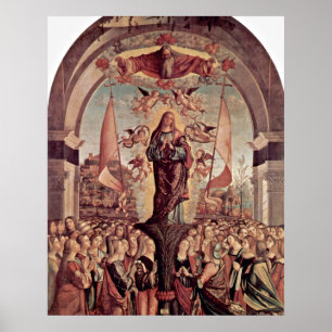 Apotheosis of St. Ursula by Vittore Carpaccio Poster