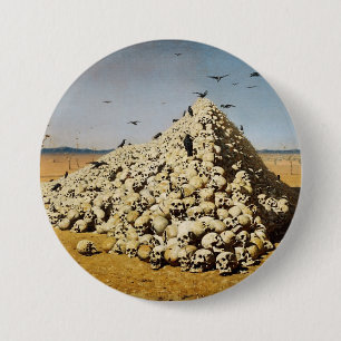 Apotheosis of War (Death and Destruction) (Skulls) 7.5 Cm Round Badge