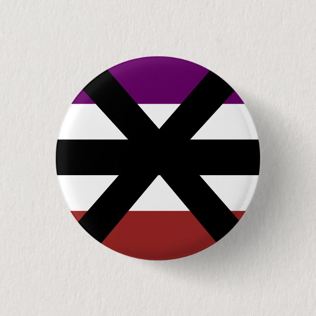Apothisexual Pride Flag Badge (Front)