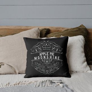 Appalachia Moonshine Label Cushion
