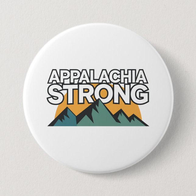 Appalachia Strong 7.5 Cm Round Badge (Front)