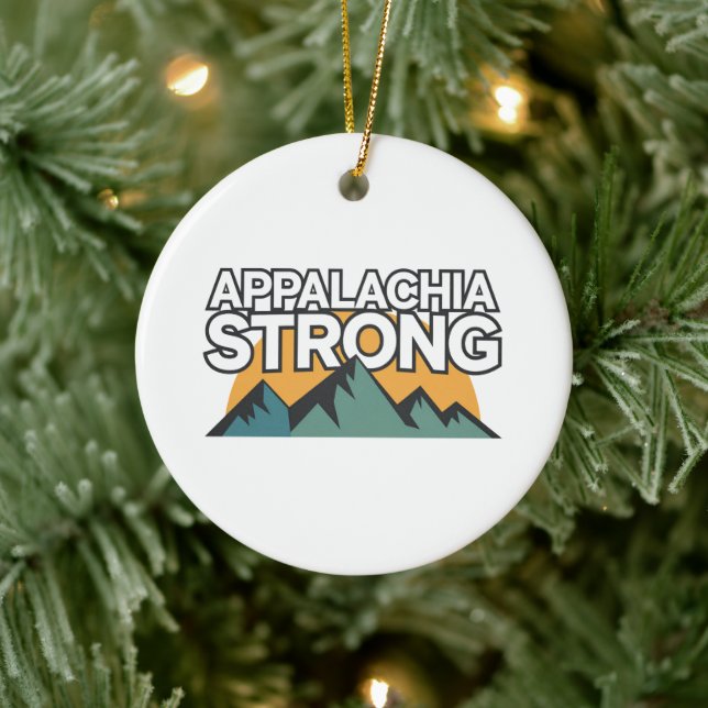 Appalachia Strong Ceramic Tree Decoration (Tree)
