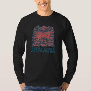 Appalachia Vintage Style Artistic Mountain Graphic T-Shirt