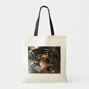 Appalachian Home Life at Mabry Mill, Virginia Post Tote Bag