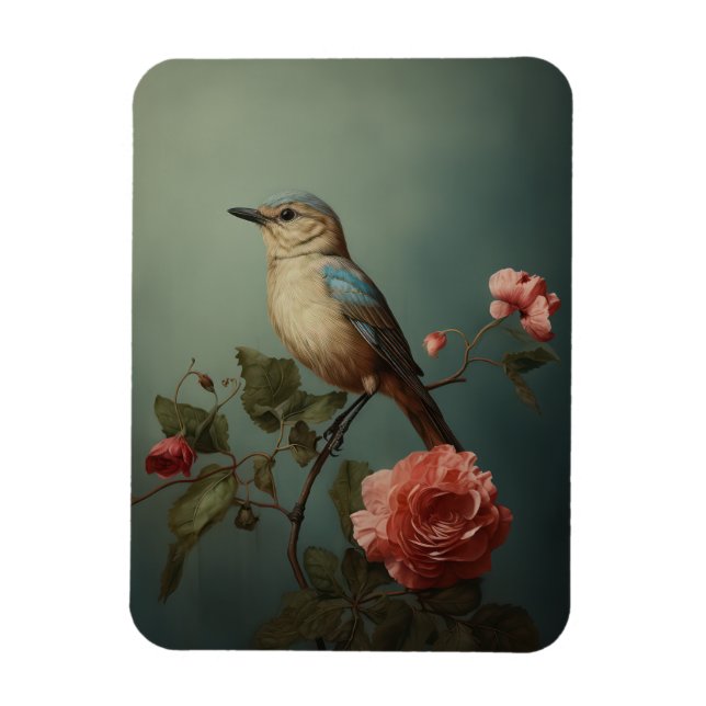 Appalachian Morning Bird  Magnet (Vertical)